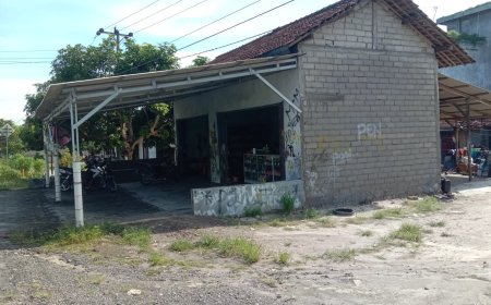 Bersenjatakan Parang Gank Motor Rusak Bengkel di Ketapang