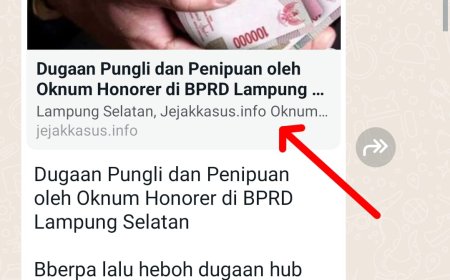 Tim Jejakkasus Lampung Melapor ke Polisi Terkait Perubahan Judul Berita oleh Wartawan
