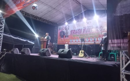 Pembukaan Sragi Fair H Nanang Ermanto Promosikan Pengembangan UMKM dan Seni Budaya Desa