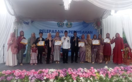 Pelepasan Dan Perpisahan Siswa Siswi Kelas IX MTS N 2 Lamsel