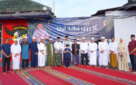 Perayaan Hari Raya Idul Adha 1445 H di Lapas Kalianda: Sholat Id, Potong Hewan Qurban, dan Bagi ke Masyarakat