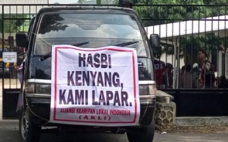 AKLI Demo Kantor Dinas PUPR, Tuding Kurang Memperhatikan Kearifan Lokal