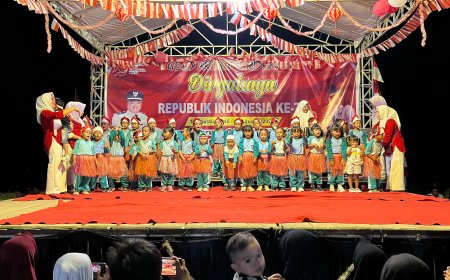 Karang Taruna Garuda Dempo Desa Palas Pasemah Gelar Pembukaan Acara HUT RI yang ke 79 Tahun