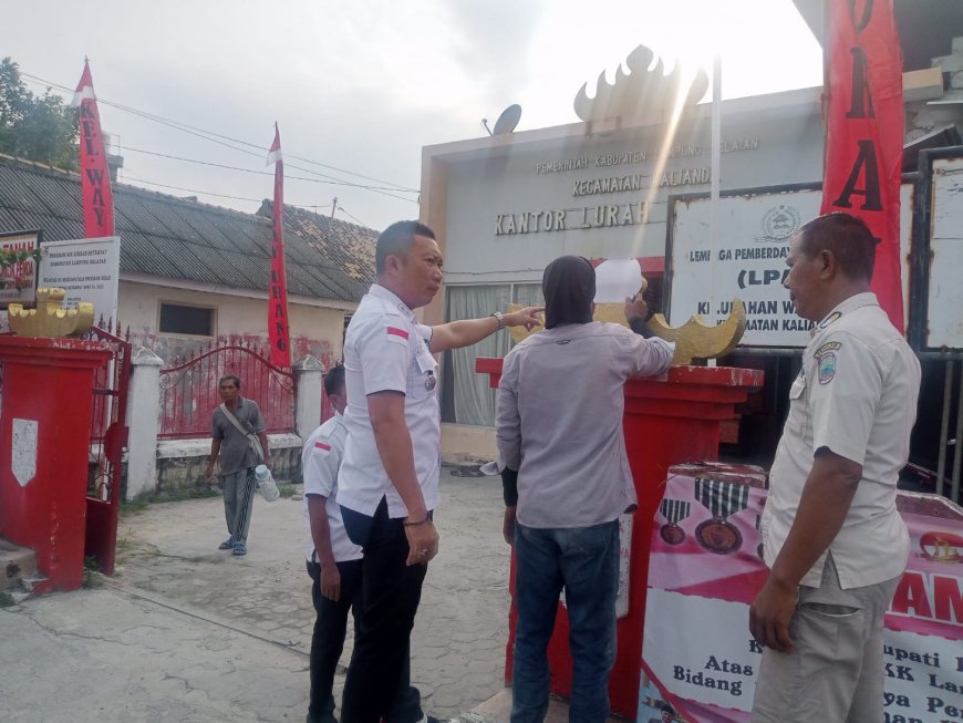 Kelurahan Way Urang Gercep Ubah Ornamen Siger ke Saibatin