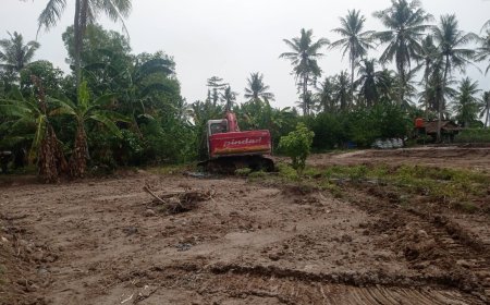 Diduga Menggunakan Solar Subsidi, Penggunaan Alat Berat Excavator di Palas