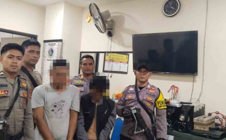 Polisi Gulung dua Penyalahguna Narkoba di Pulau Sebesi Lamsel