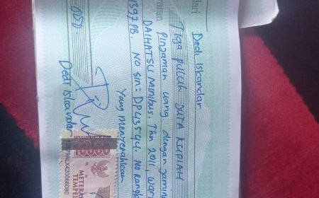 Kades Gadaikan Mobil Milik Desa, Uangnya Buat Kepentingan Pribadi