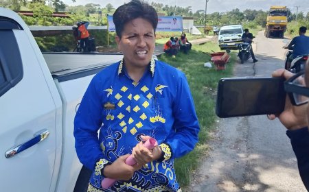 Kabid Bina Marga PUPR Lamsel Bak Pejabat Tinggi Negara