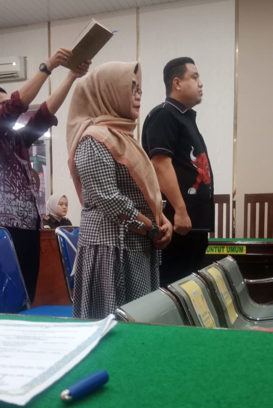 Kesaksian Merik Dipersidangan Dibantah Sahrudin : Begini yang di katakan...