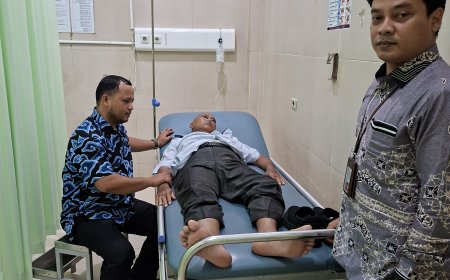 Saksi Ijasah Palsu Anggota DPRD Lamsel Alami serangan Jantung Saat Sidang di Pengadilan Kalianda
