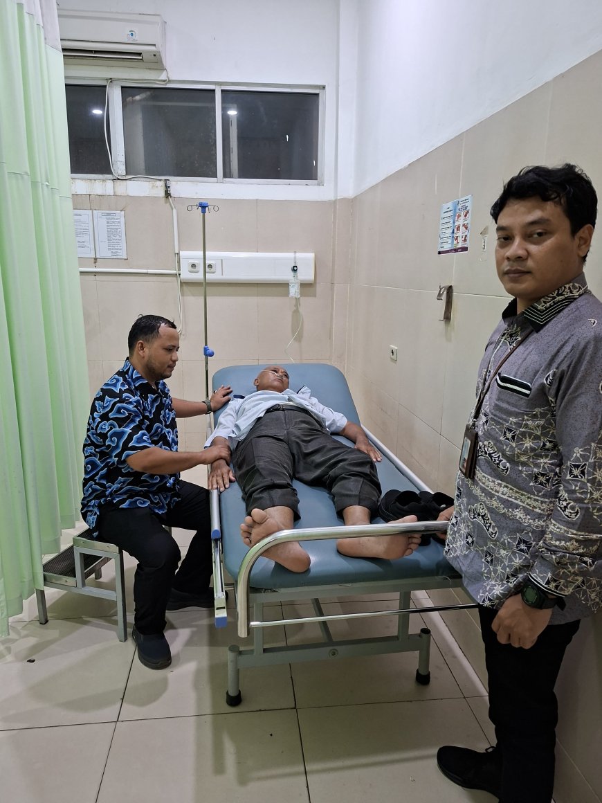 Saksi Ijasah Palsu Anggota DPRD Lamsel Alami serangan Jantung Saat Sidang di Pengadilan Kalianda