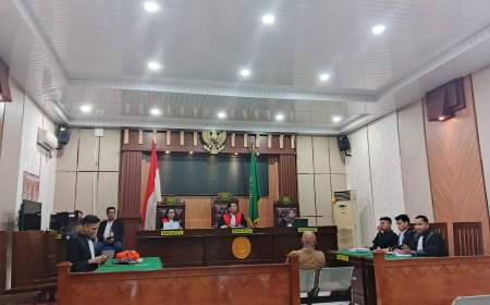 Dalam Bacaan Pledoi Terdakwa Ahmad Sahrudin, Tuntutan JPU Dinilai Tidak Tepat