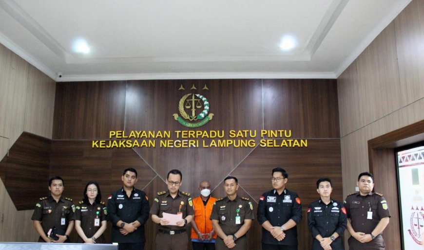 ‎Kejari Lampung Selatan Tahan Kabid Satpol PP Diduga Rugikan Negara Rp2,8 M