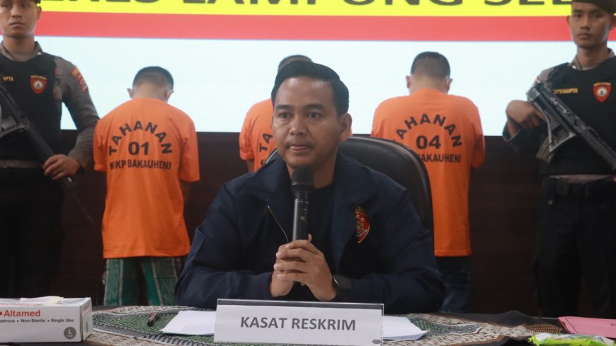 Kasus Pemerasan di Pelabuhan Bakauheni, Polisi Ringkus Tiga Pelaku