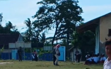 Aparatur Desa Tamansari Nyerobot Tanah Milik SDN2 Tamansari Ketapang