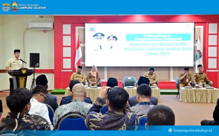 Egi Lantik Direksi BUMD LSM Dengan Formasi Baru